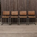 Set of 4 B32 or Cesca by Marcel Breuer