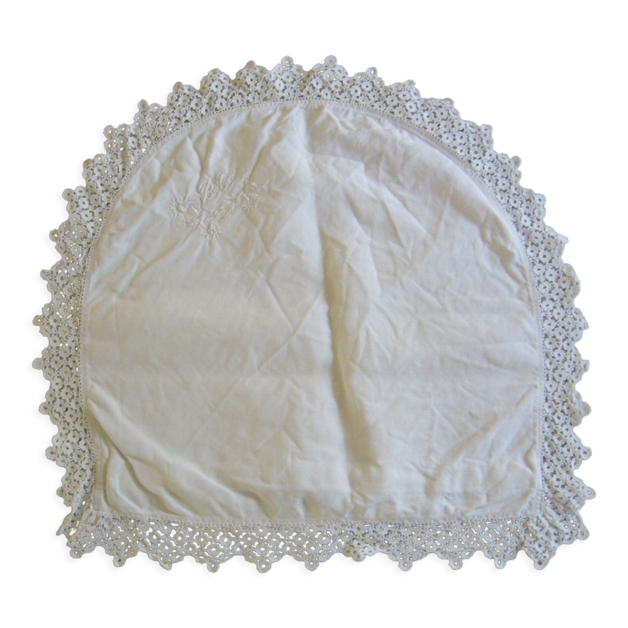 1900 lace children's pillowcase