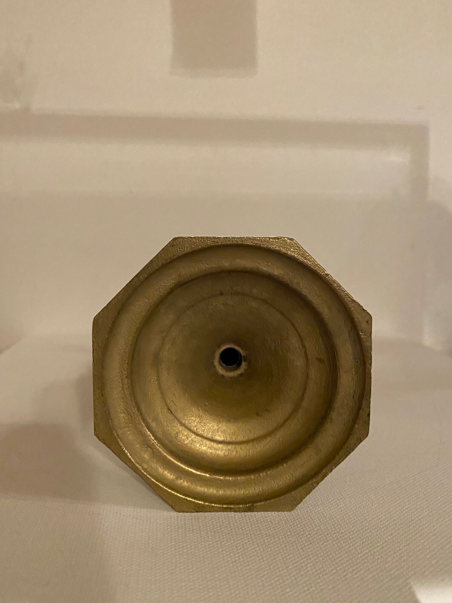 Brass candlestick