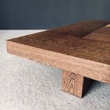 Postmodern Wengé Coffee Table, 1990s