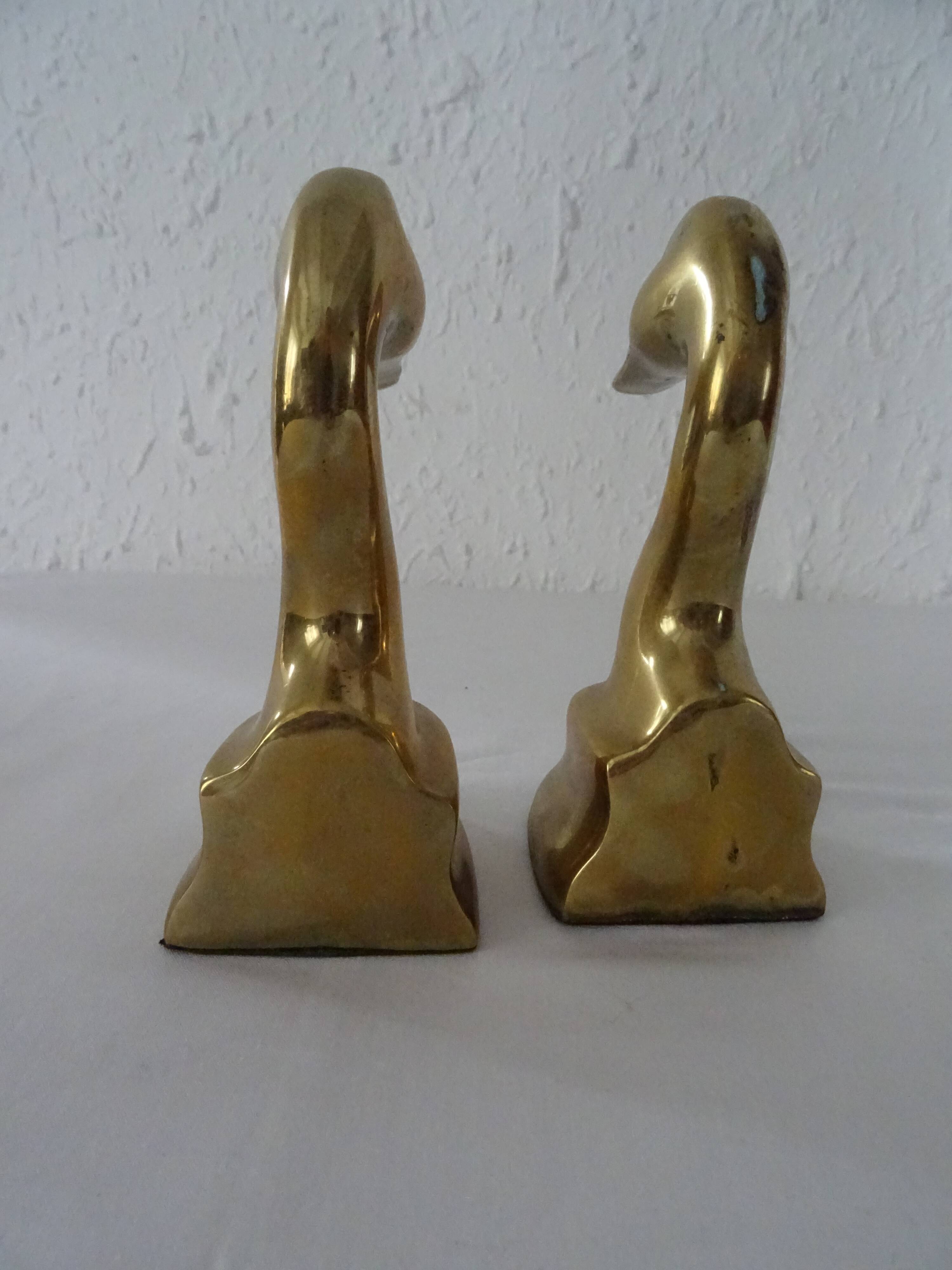 2 greenhouse animal books brass bronze duck
