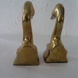 2 greenhouse animal books brass bronze duck