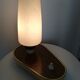 Lampe veilleuse socle forme libre tulipe verre vintage 50/60