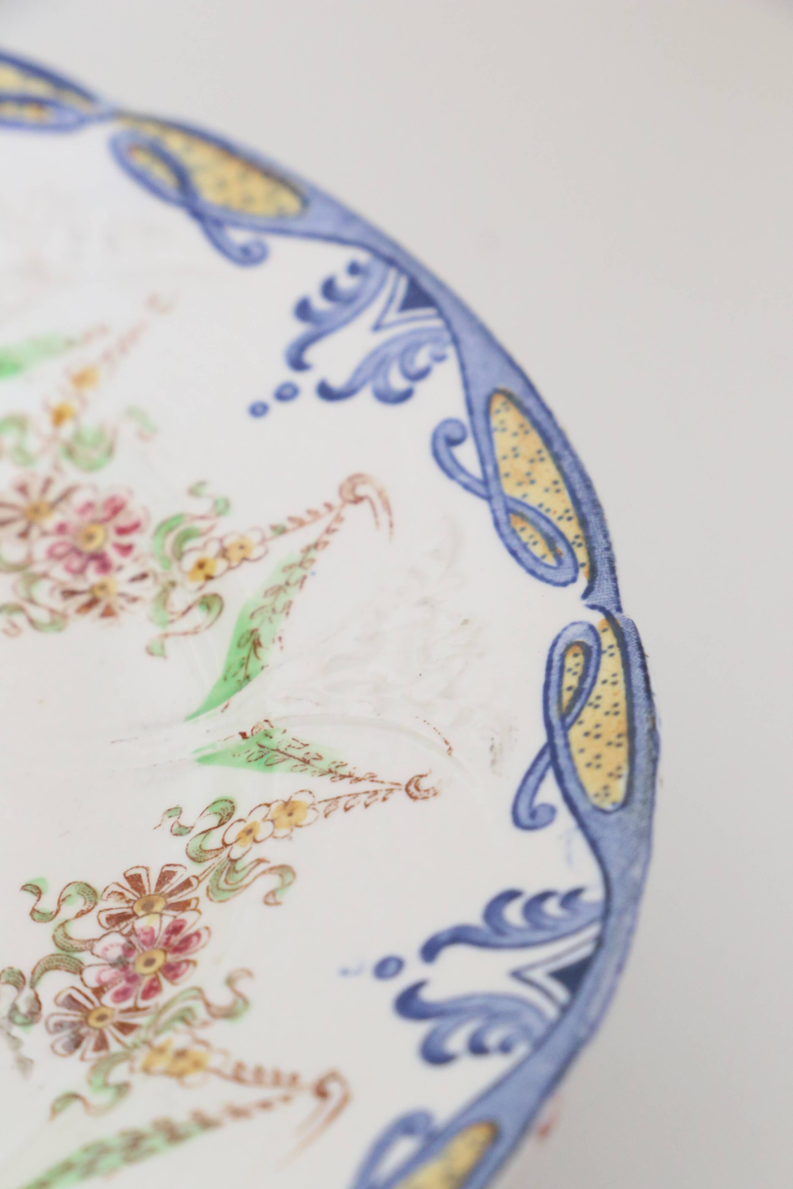 Servant dish on piedouche, Grand Dépôt Paris E. Bourgeois, 19th century