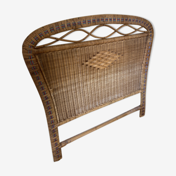 Headboard - wicker chair