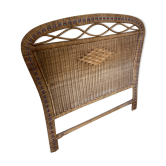 Headboard - wicker chair