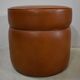 Sheep leather pouf