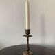 Antique bronze candle holder