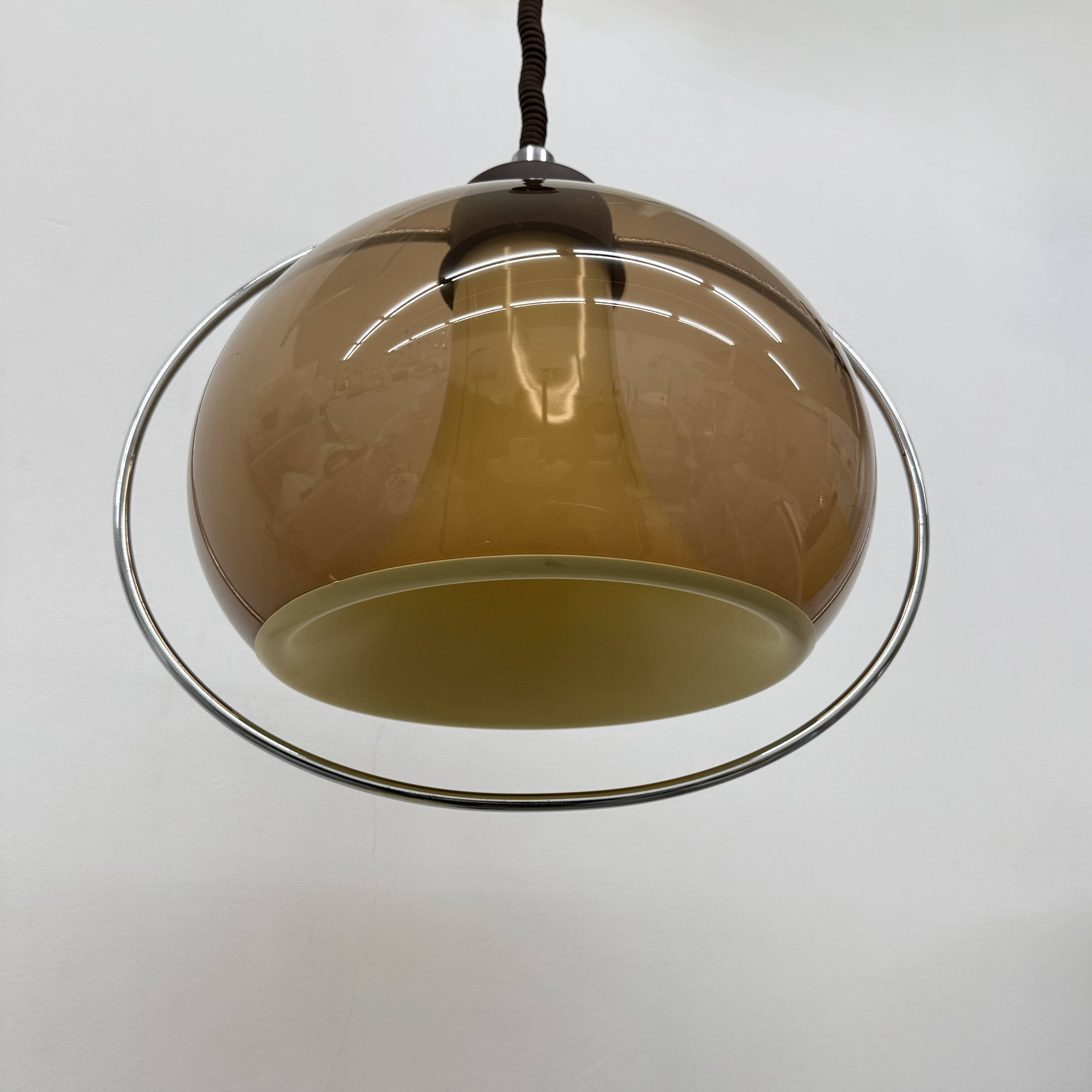 Space age hanging lamp , 1970s