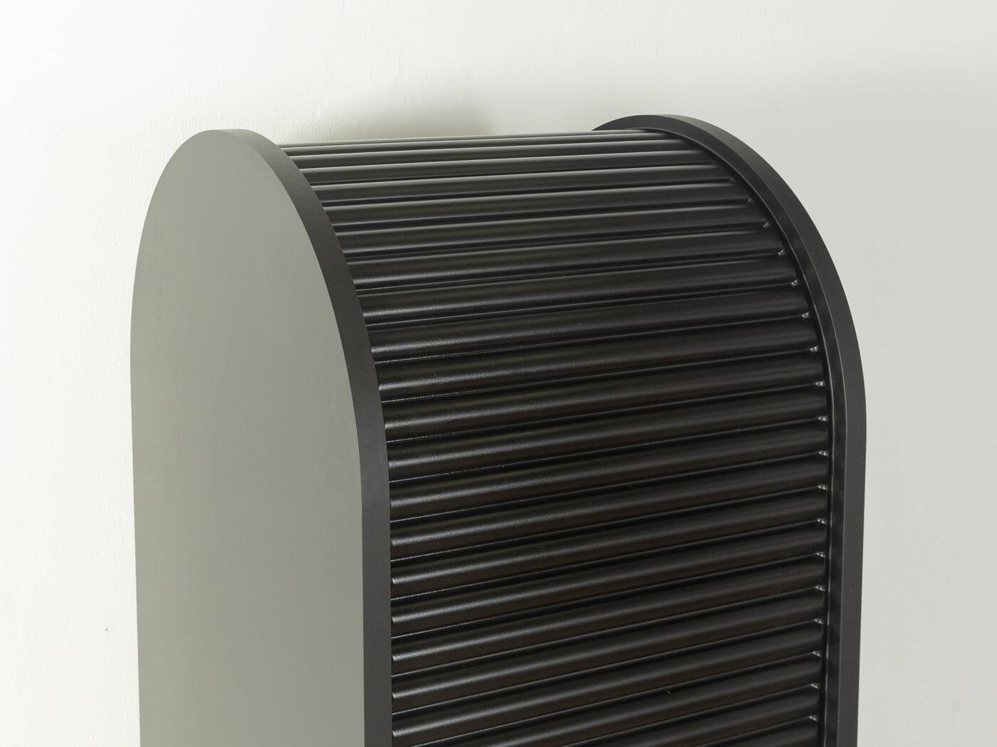 Roller shutter cabinet in the style of Aldo van den Nieuwelaar for Pastoe, 1980s