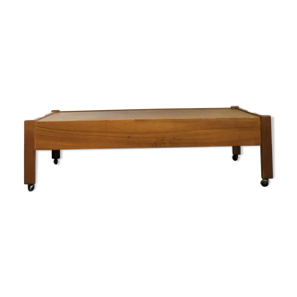 Table basse en teck scandi design Conran Ottoman