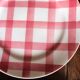A set of 6 flat plates Nappe Rose Moulin des Loups