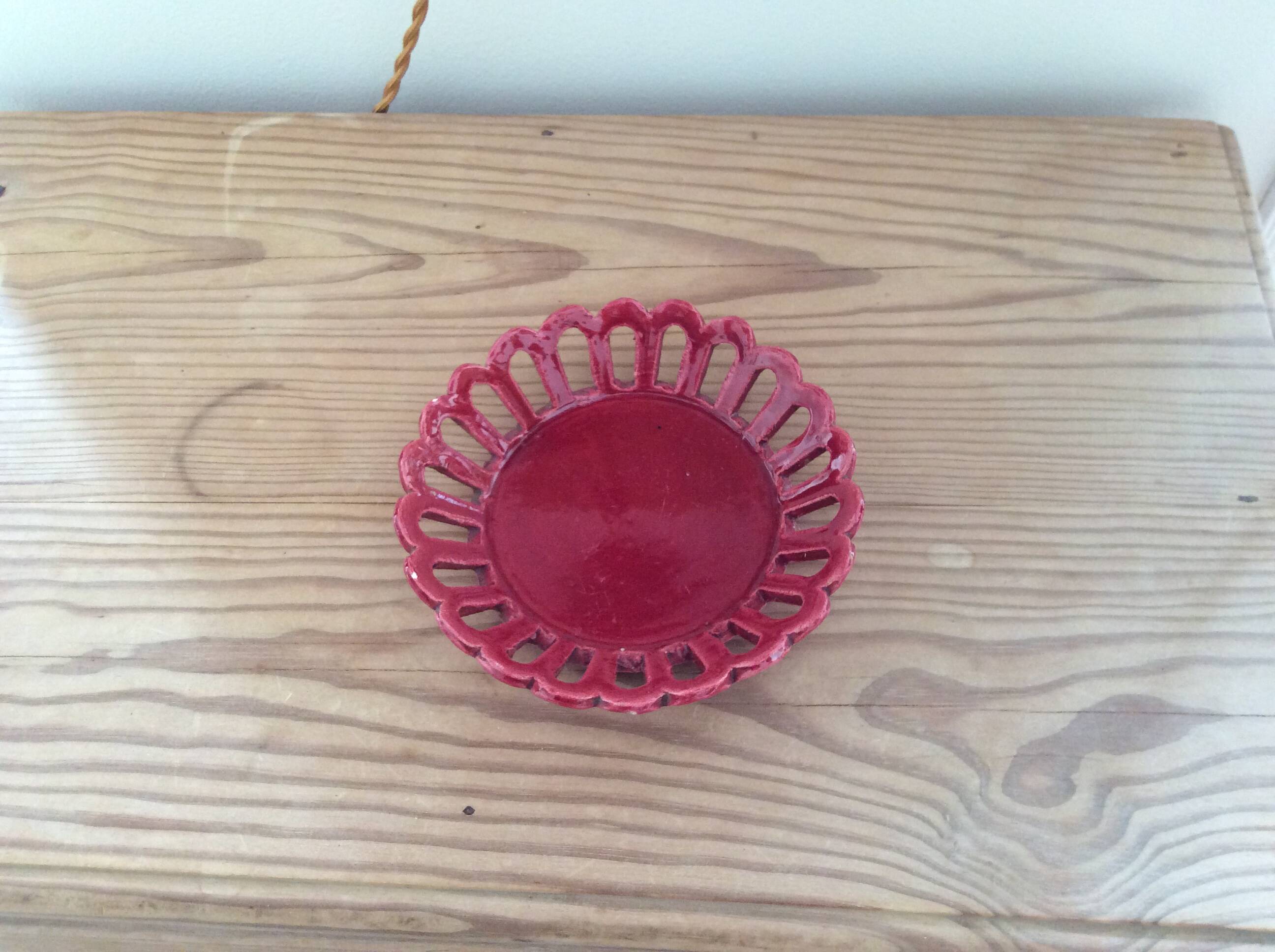 Ceramic plate