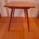 Side table with tapered legs