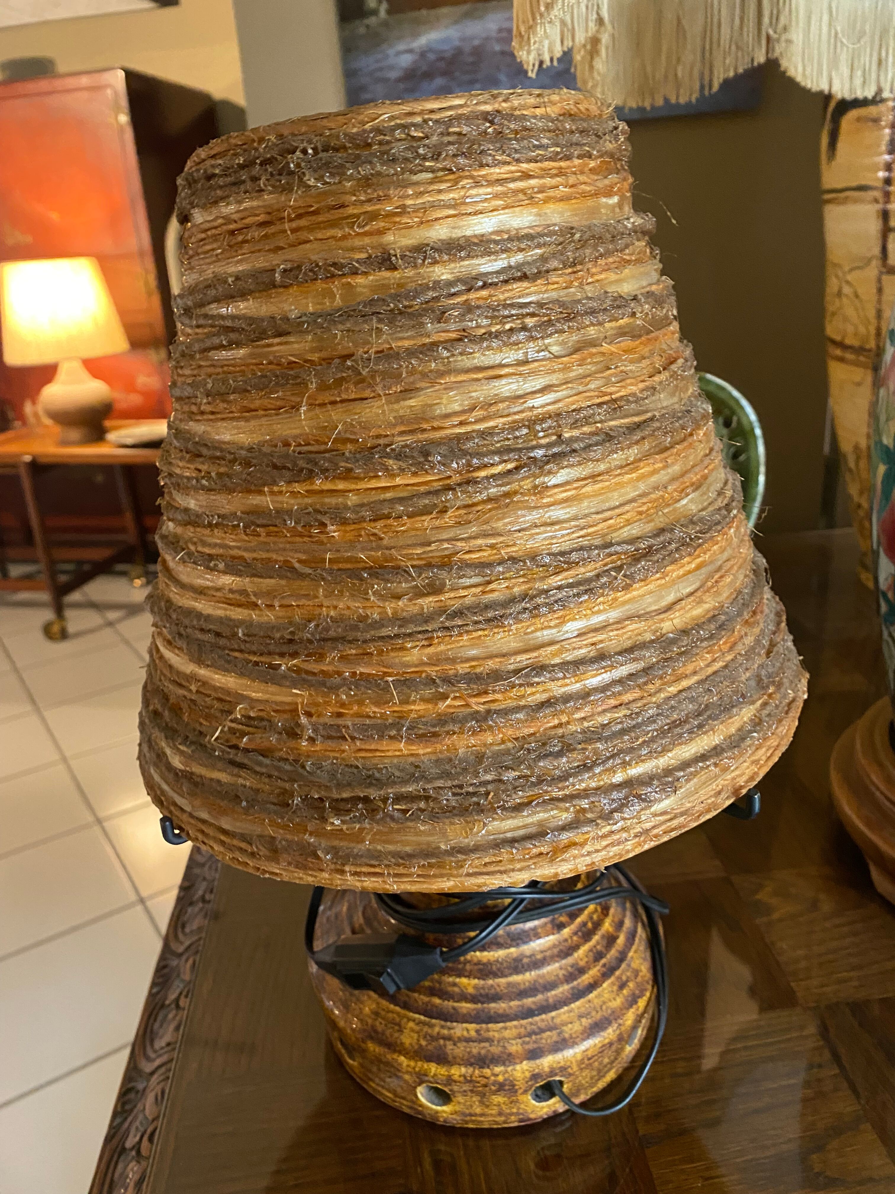 Ceramic lamp and Accolay resin