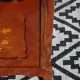Louis XV library in rosewood marquetry