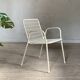 Chaise métal de jardin vintage