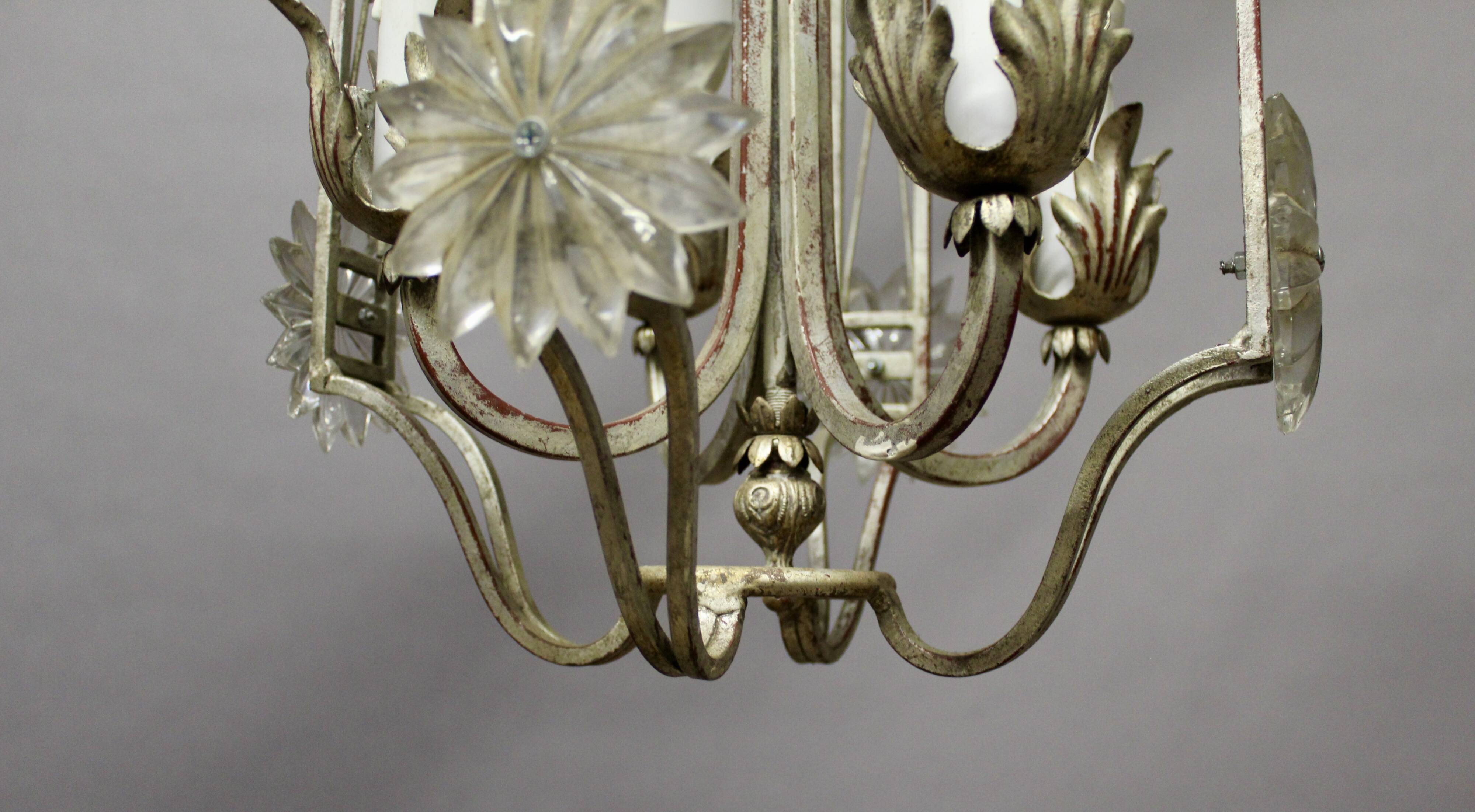 Chandelier Atelier Banci in Florence with 4 lights.