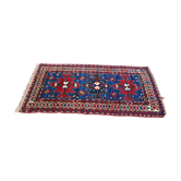 Tapis antique Karabakh, laine teinte naturellement, Caucase 19ème siècle