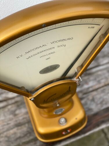 Vintage N.V. National Voorburg Weigh Scale