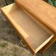 Vintage 1960s chest of drawers in blond beech