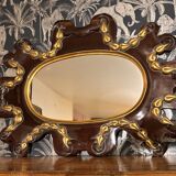 Mahogany mirror 1950
