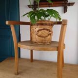Ancienne Chaise pour Enfant en Bois - Style Baumann