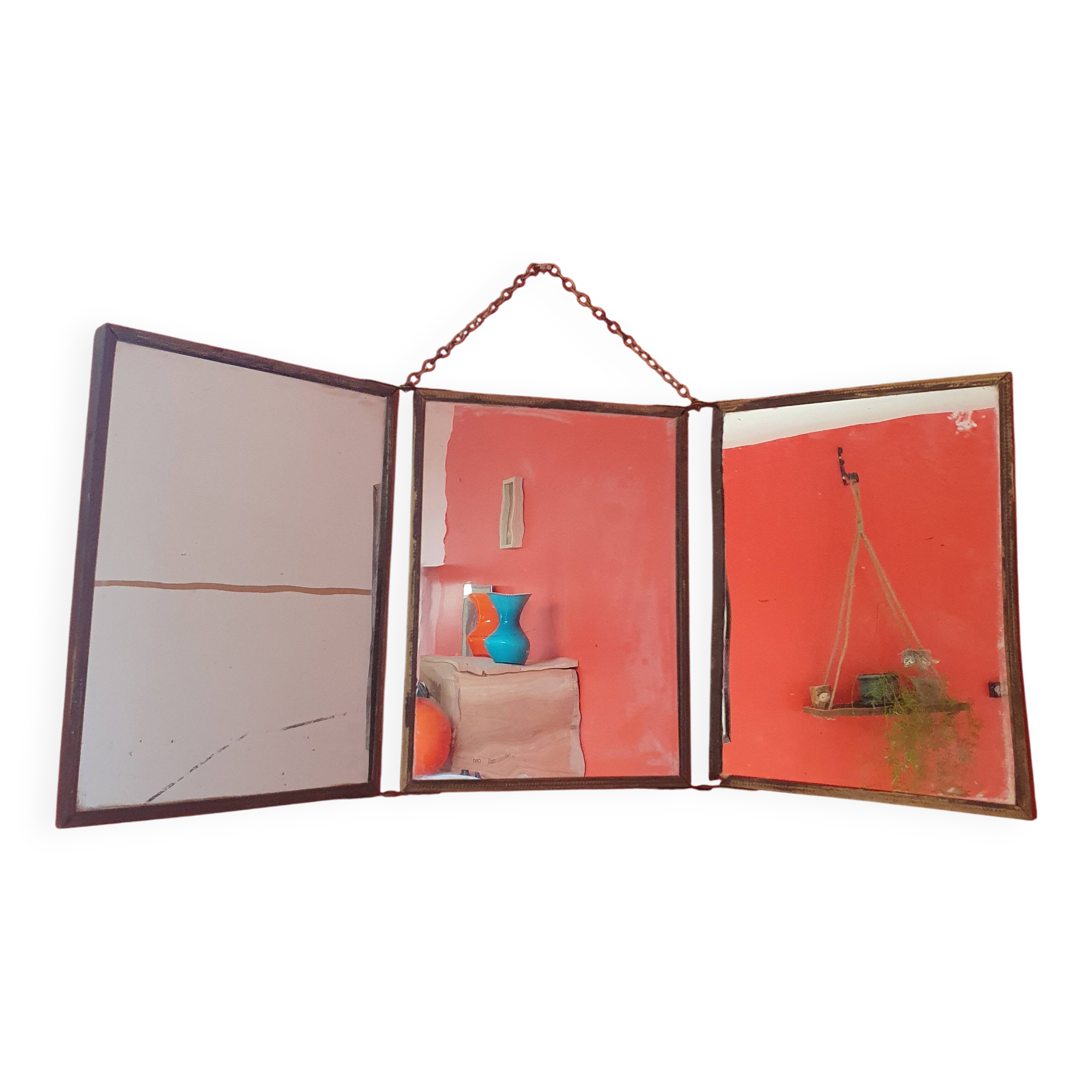 Barber triptych mirror