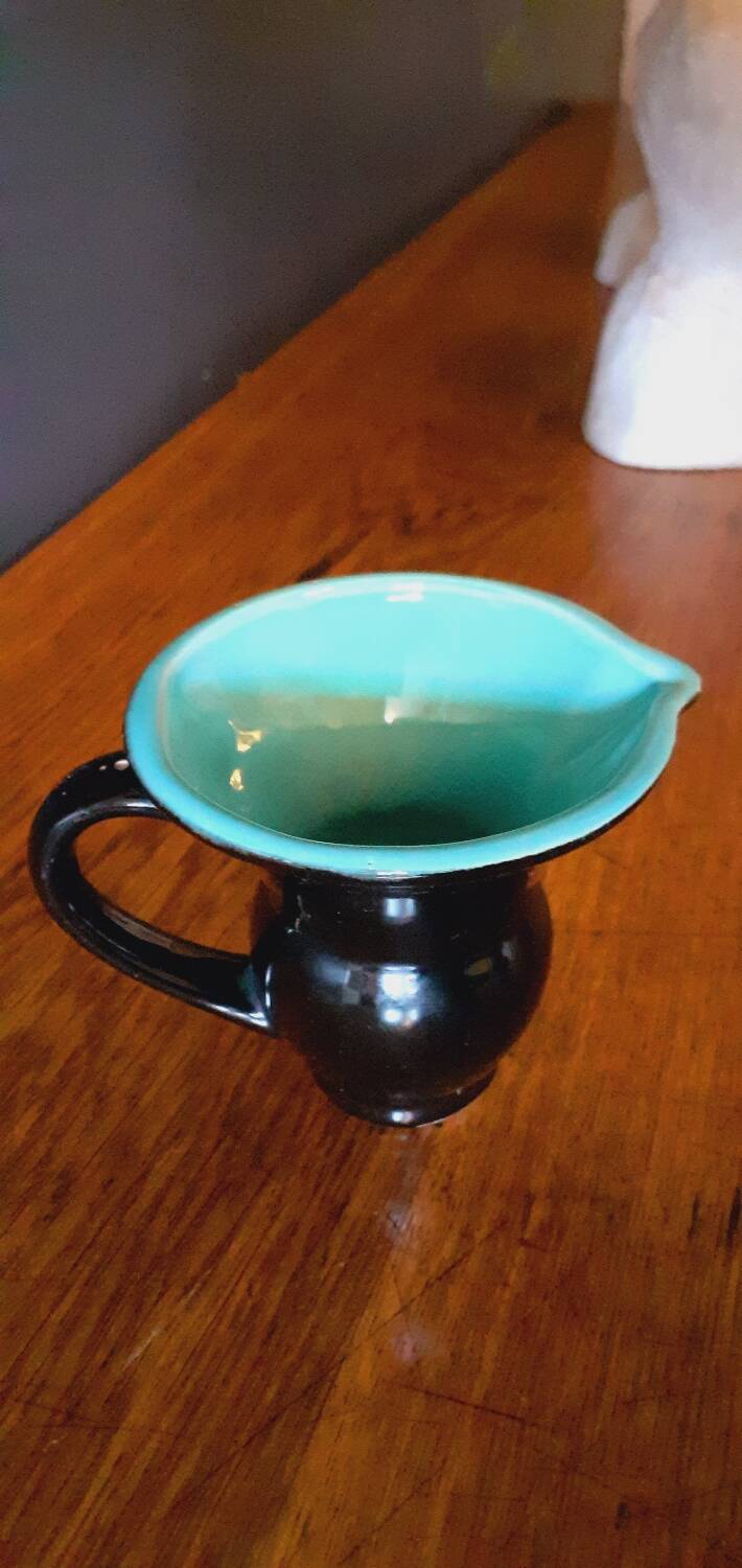 1950s ceramic pitcher