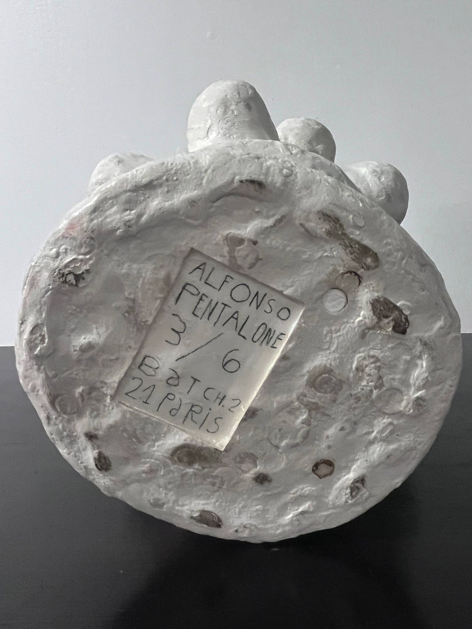 Vase/Sculpture Art Alfonso Pantalone numéroté 3/6