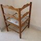 WOODEN CORNER CHAIR "FIREPLACE CORNER"