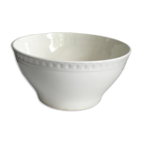 White earthenware salad