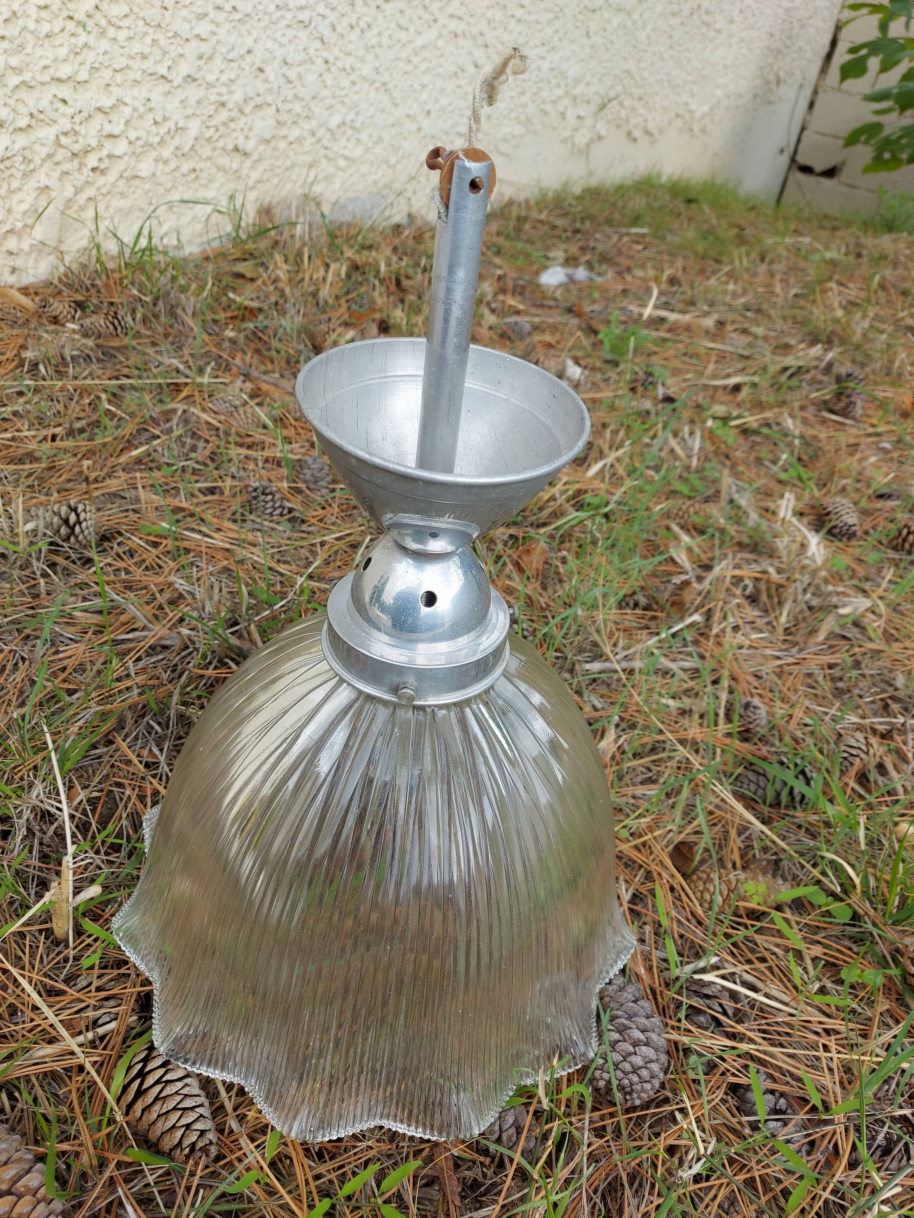 Holophane hanging lamp