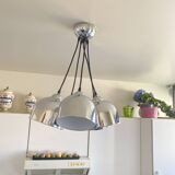 Suspended bell luminaires