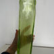 Green glass vase