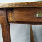 Oak farmhouse table