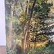 Oil on canvas "By the River", signed