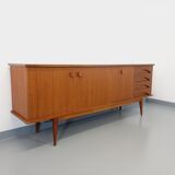 Vintage Scandinavian style teak row from the 60s