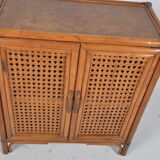 Buffet en rotin et cannage