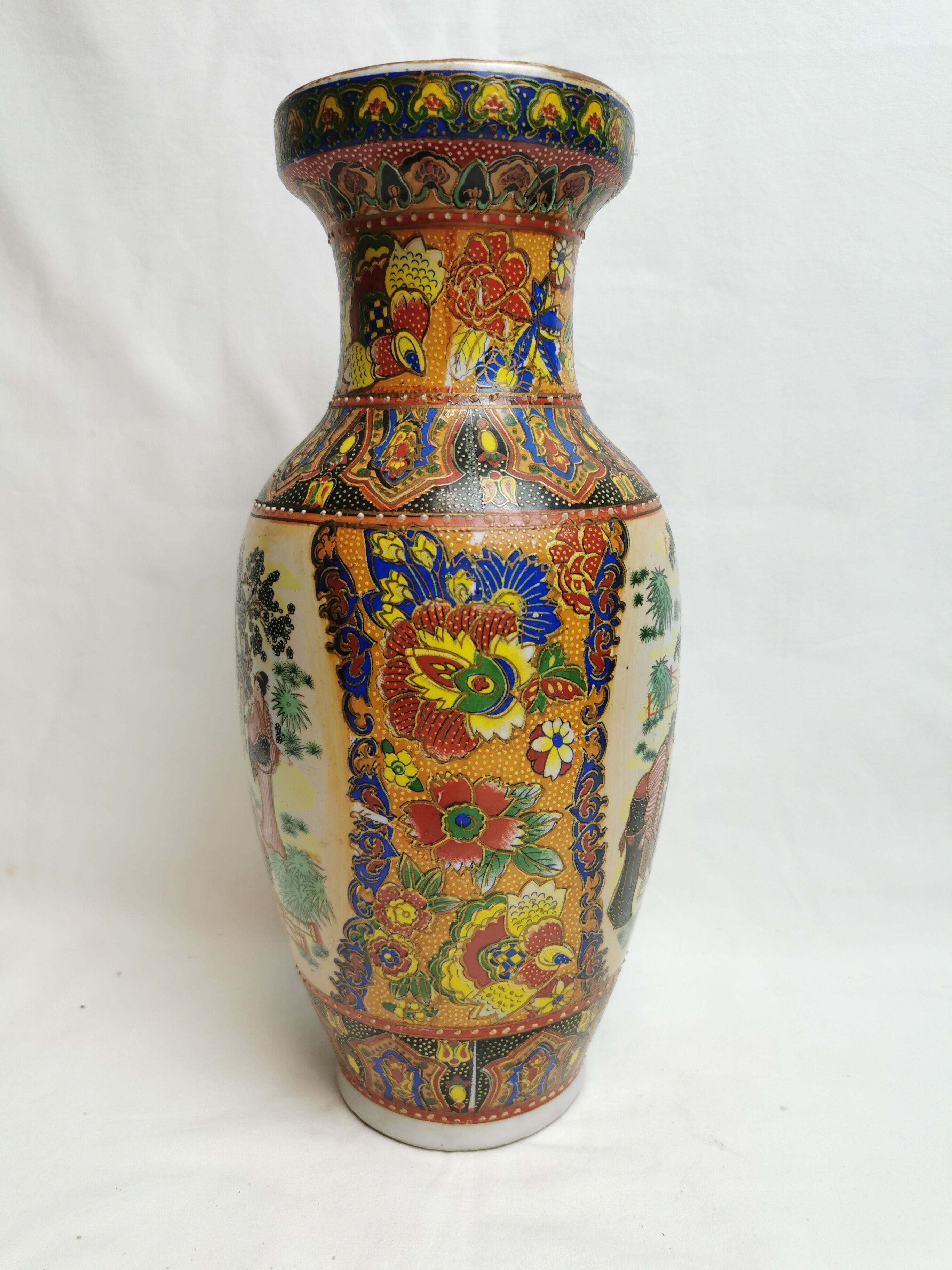 2 Vases céramique / porcelaine de Chine , Asie