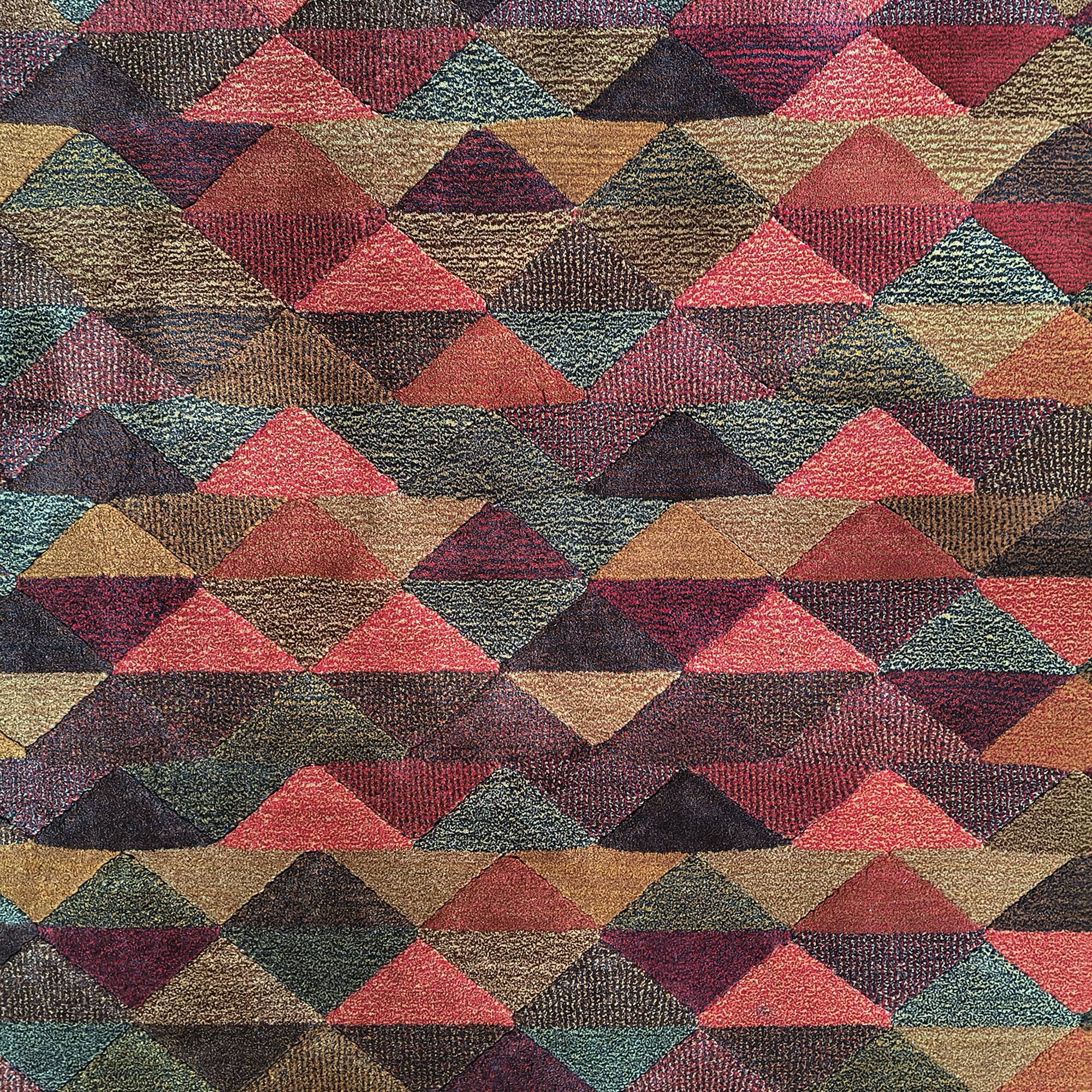 Tapis en laine géométrique italien "Luxor" des années 1980 par Missoni pour T&J Vest