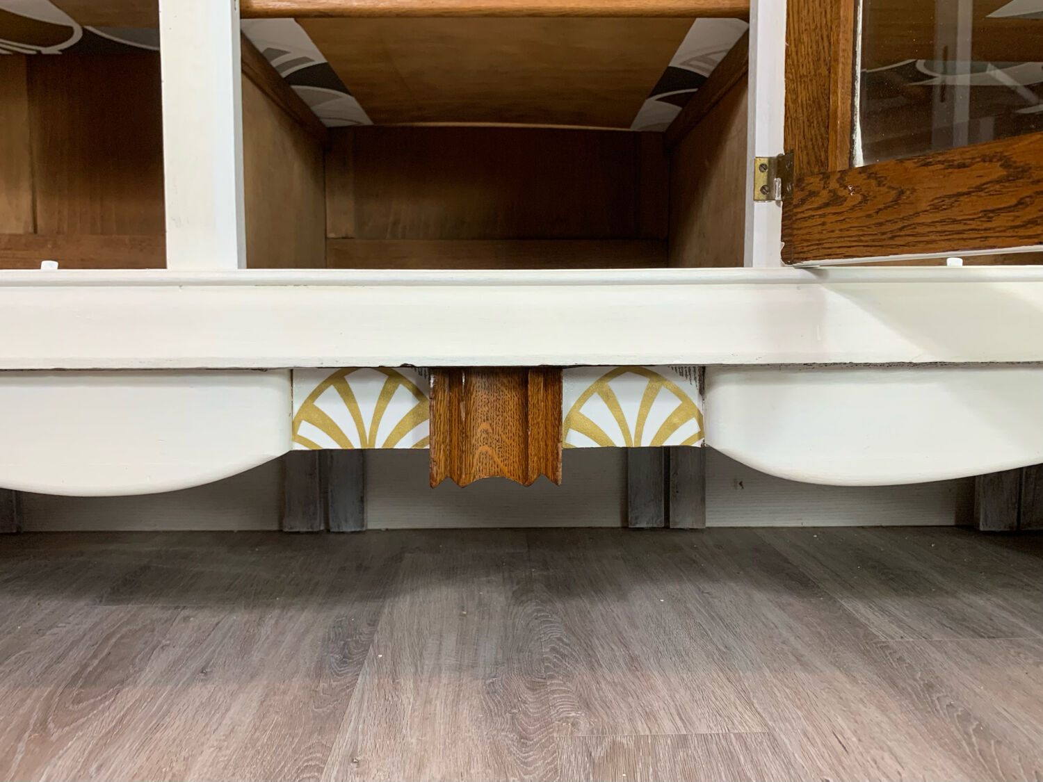 Vintage art deco style sideboard restyled