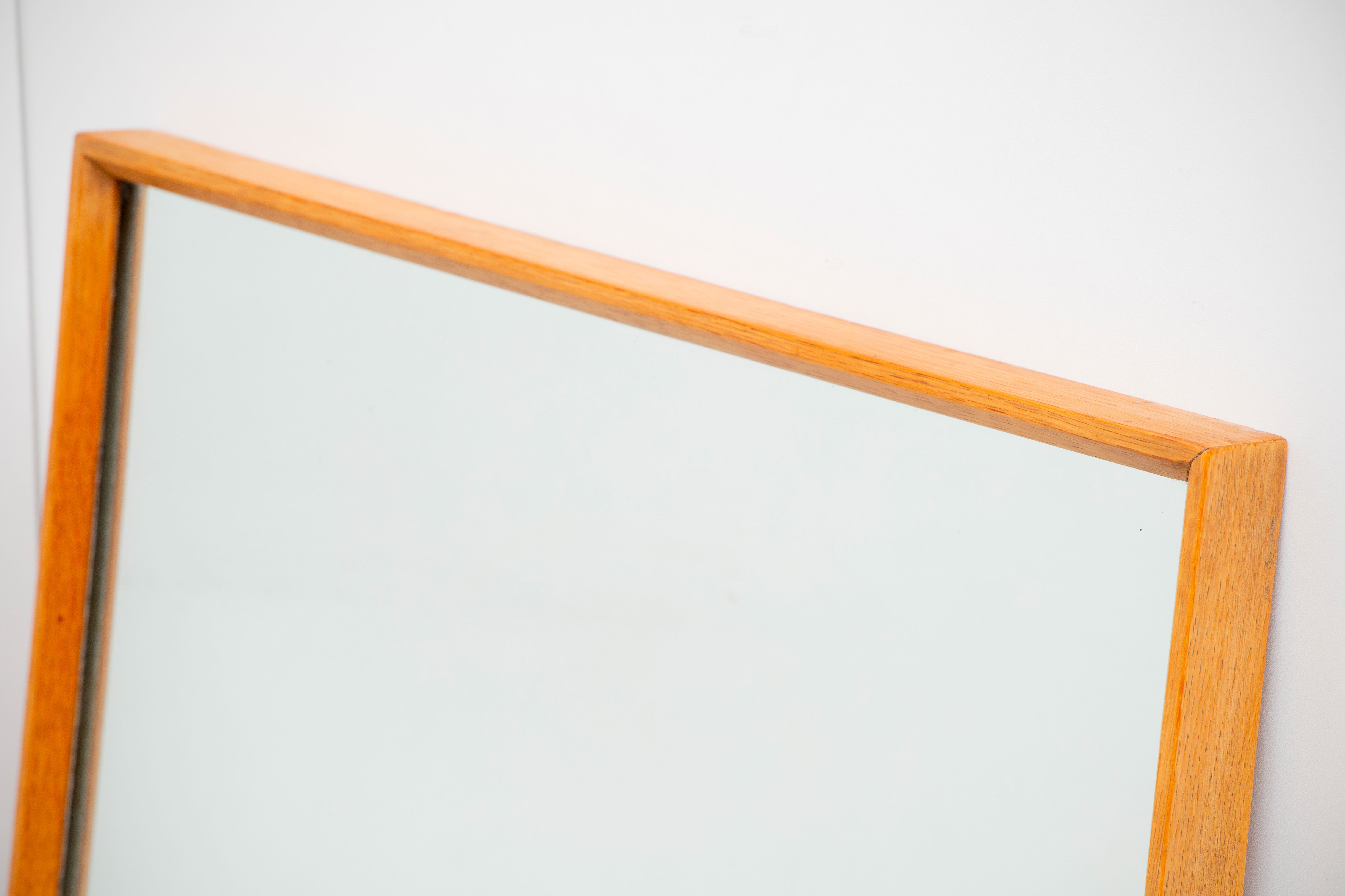 Vintage Scandinavian wall mirror 114X47cm