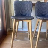 Stools lily counter stool oak b vincent sheppard