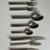 Christofle cutlery, vintage integral model from the 70s