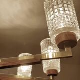 Large Vintage Scandinavian Pendant Light 60s
