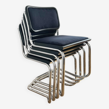 Lot de 4 chaises Breuer, modèle S31