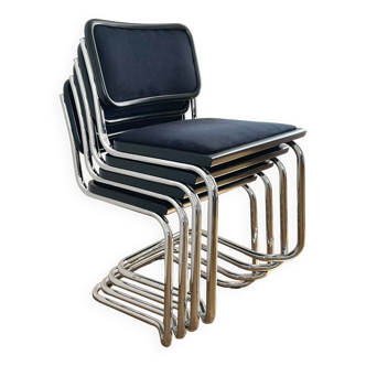 Lot de 4 chaises Breuer, modèle S31