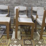 Set of 6 vintage chairs 1970
