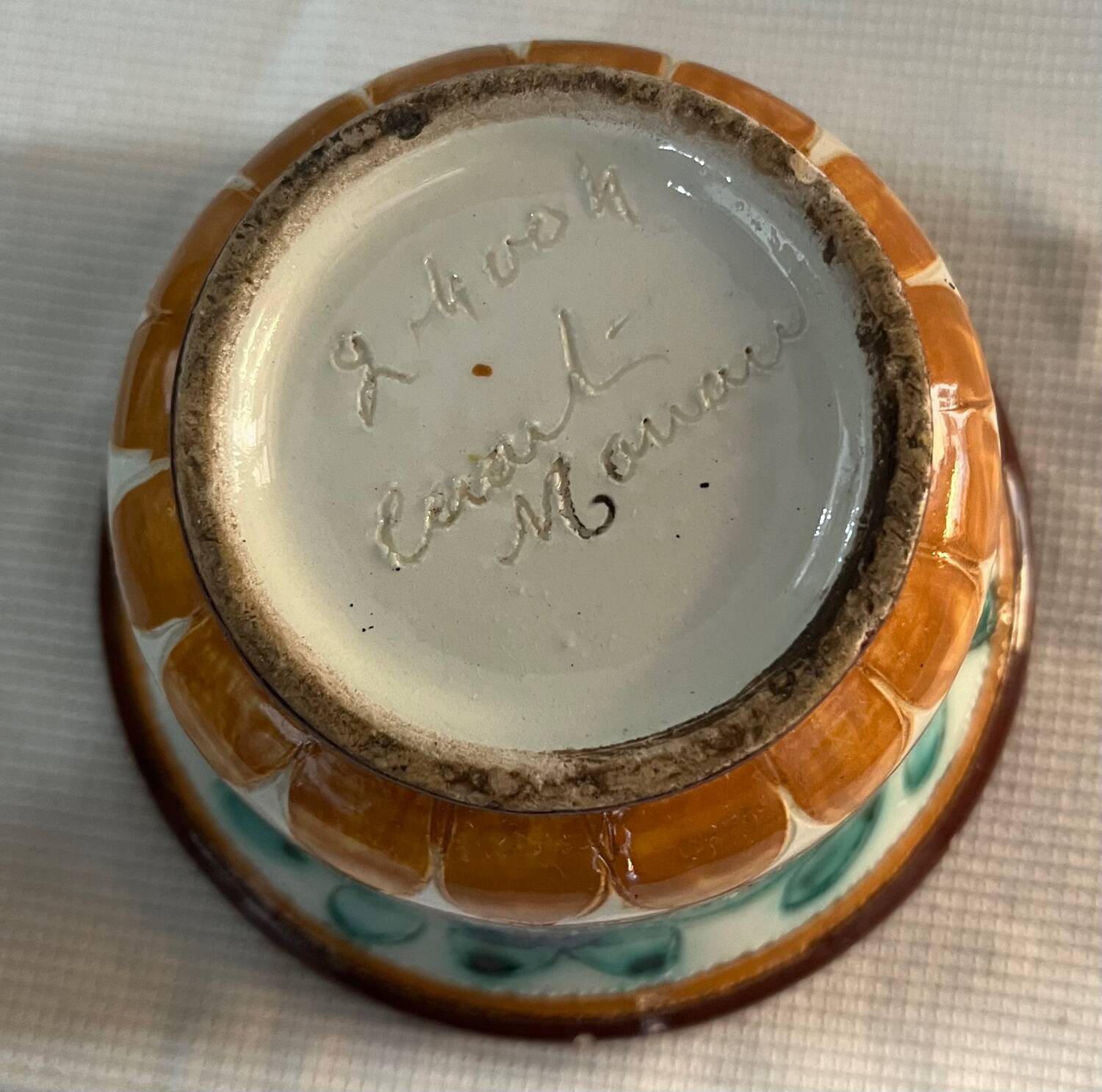 Ceramic flower pot cover